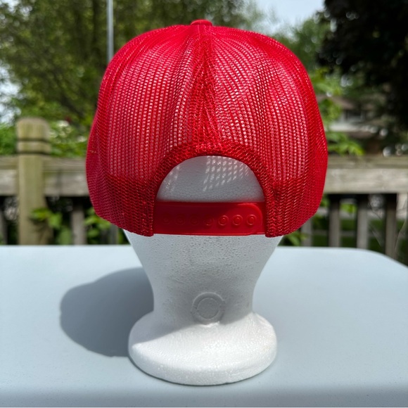 Home Hardware Trucker SnapBack Foam Red Hat Vintage from 1980’s NWOT - Picture 4 of 7